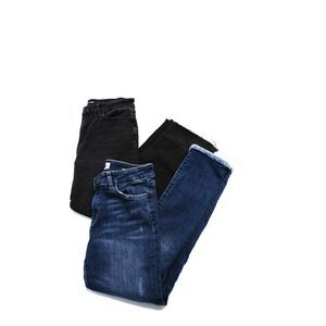 Joe's Collection DL1961 Womens Cotton Blend Jeans Black Size 28 27 Lot 2